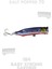 Salt Popper 70 mm 9.5 gr Su Üstü Maket Balık 192 Candy Charm 3