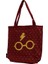 Harry Potter Gözlük Bez Çanta Kol ve Omuz Çantası, Bez Poşet, Alışveriş Çantası 1