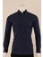 Uzun Kol Slim Fit Desenli Gömlek 1