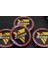 5 Zigen Racing Jant Göbek Kapağı Seti 68MM 4