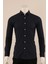 Uzun Kol Slim Fit Desenli Gömlek 1