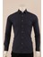 Uzun Kol Slim Fit Desenli Gömlek 1