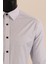 Uzun Kol Slim Fit Desenli Gömlek 4