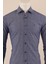Uzun Kol Slim Fit Desenli Gömlek 2