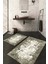 Dijital Baskılı Kaymaz Taban Yıkanabilir 2'li Klozet Takımı Banyo Paspası NDKZ-HT-497 1