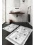 Dijital Baskılı Kaymaz Taban Yıkanabilir 2'li Klozet Takımı Banyo Paspası NDKZ-SD-1030 1
