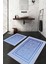 Dijital Baskılı Kaymaz Taban Yıkanabilir 2'li Klozet Takımı Banyo Paspası NDKZ-SD-837 1