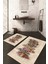 Dijital Baskılı Kaymaz Taban Yıkanabilir 2'li Klozet Takımı Banyo Paspası NDKZ-SD-561 1