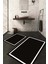 Dijital Baskılı Kaymaz Taban Yıkanabilir 2'li Klozet Takımı Banyo Paspası NDKZ-HT-831 1