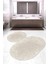 Dijital Baskılı Kaymaz Taban Yıkanabilir Oval 2'li Klozet Takımı Banyo Paspası NOKZ-HS-182 1
