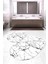 Dijital Baskılı Kaymaz Taban Yıkanabilir Oval 2'li Klozet Takımı Banyo Paspası NOKZ-HT-418 1