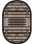 Dijital Baskılı Kaymaz Taban Yıkanabilir Oval 2'li Klozet Takımı Banyo Paspası NOKZ-SD-1116 2