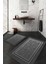 Dijital Baskılı Kaymaz Taban Yıkanabilir 2'li Klozet Takımı Banyo Paspası NDKZ-SD-838 1