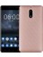 Nokia 6 Carbon Desen Arka Kapak Rose Gold 1