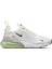 Air Max 270 Kadın Sneaker Ayakkabı Beyaz/yeşil AH6789-108 38 - Beyaz-Yeşil 2