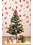 Lizpo Decor Yeniyıl Noel Temalı Vitrin Cam Sticker Sticker Dekorasyon 136 Adet  Kırmızı 4