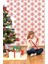 Lizpo Decor Yeniyıl Noel Temalı Vitrin Cam Sticker Sticker Dekorasyon 55 Adet Kırmızı 4