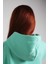 Unisex Oversize Hoodie Moon Themed Turquoise 4