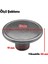 Düğme Çekmece Dolap Kapak Kulpu Kulbu Inox Metal Kulp 5