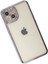 Apple iPhone 14 Kılıf Koruma Lensli Taşlı Dizayn Şeffaf Kapak 3