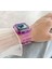 Apple Watch 9 8 7 6 5 4 Se Uyumlu 38-40-41 MM Ebatlar İçin Transparan Tank Kordon Kasa 3