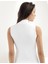 Likralı Kolsuz Balıkçı Yaka Body B 1034 2