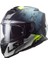 Storm Sprınter Mat Siyah-Gri-Cobalt Kapalı Kask 2