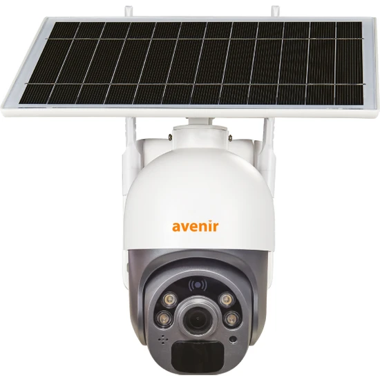 Avenir Solar Panelli Nesne ve Insan Algılama Özellikli Wifi Kamera - App Kontrol