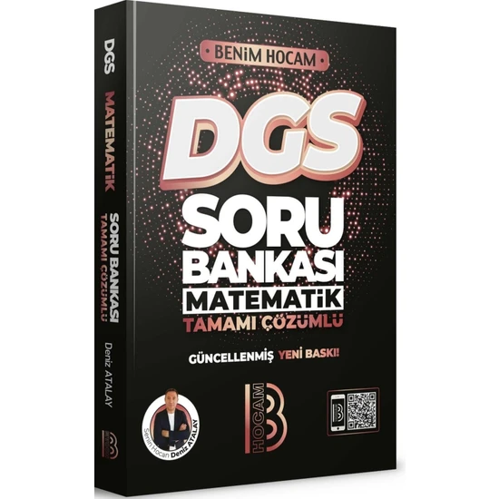 Benim Hocam Yayınları Benim Hocam 2023 Dgs Matematik Tamamı Çözümlü Soru Bankası