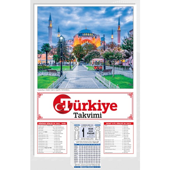 Türkiye Gazetesi Yayınları 2023 Türkiye Takvimi, Duvar Fiyatı Türkiye Gazetesi Yayınları 2023 Türkiye Takvimi, Duvar Fiyatı