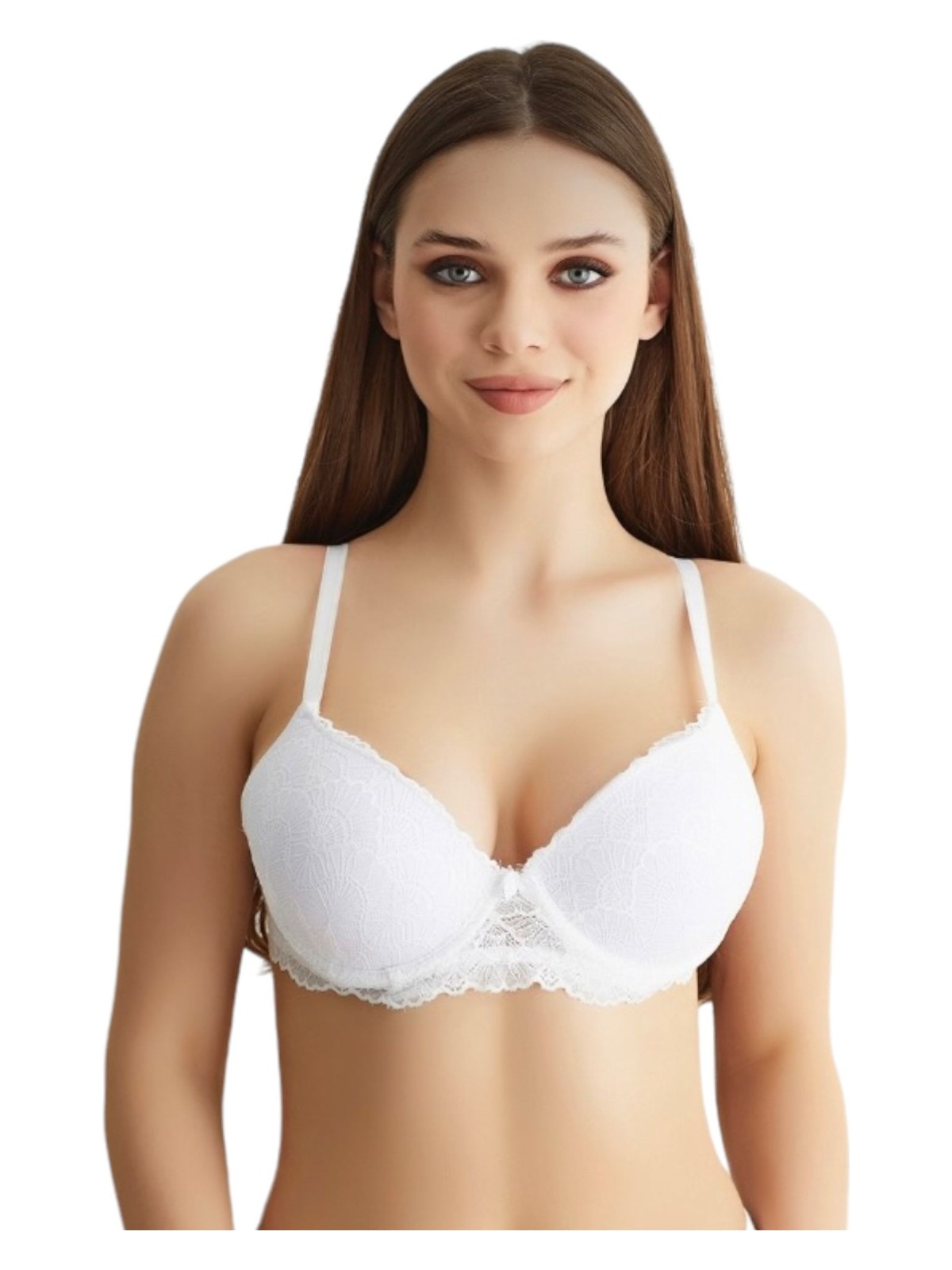 Moda Lady Dolgulu Dantelli Sütyen - Görsel 5