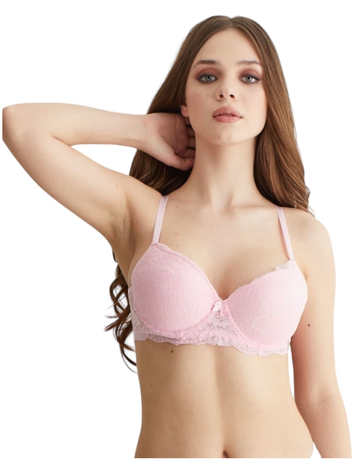 Moda Lady Dolgulu Dantelli Sütyen - Görsel 6