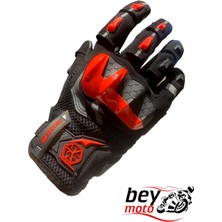 SCOYCO MC117W KORUMALI KADIN MOTOSİKLET ELDİVENİ KIRMIZI SİYAH