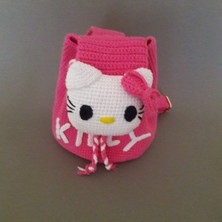Oyuncak Park Hello Kitty Amigurumi Organik Çanta