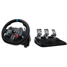 Logitech G29 Ps5, Ps4 ve Pc ile Uyumlu Driving Force Yarış Direksiyonu (Ithalatçı Garantili)