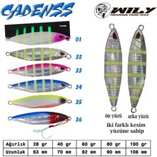 Wily Cadenss Jig 60 gr 82 mm 32