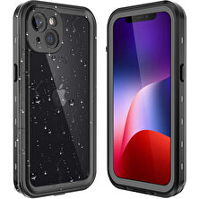 Nevarium iPhone 13 Kılıf Su Geçirmez Tam Koruma 1-1 Silikon