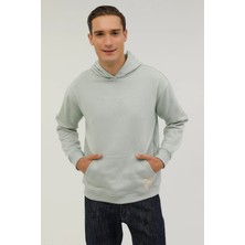 Lumberjack Kapüşonlu Rahat Kesim Mint Erkek Sweatshirt 2WCG5162PR