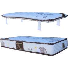 Gelişim Yatak Çıkarılabilir Pedli Yarı Ortopedik Bamboo Yaylı Yatak