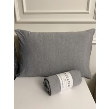 Atelier Home Çift Kişilik 180X200 Lastikli Çarşaf Takımı + 2 Yastık Kılıfı
