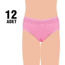 Oskasa Tutku 834 Kız Çocuk Ince Bel Pınar Slip Külot 12'li