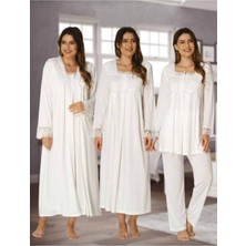 Effortt Model 2405 Model Effortt Ekru Lohusa Hamile 4'lü Set Ekru