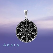 Adaro Gümüş Kolye Dümen Figürlü