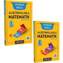 Şenol Hoca Yayınları Sıfırdan Başla Alıştırmalarla Matematik 1. ve 2. Kitap