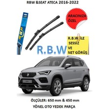 Rbw & Seat Ateca   2016-2022 Aracınız Için Özel  R.b.w. Muz Silecek Takımı