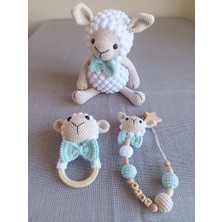 Ezgi's Babies Kuzucuk Bebek Amigurumi Yenidoğan El Yapımı 3'lü Set