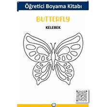 Ingilizce Kelime Öğreten Boyama Kitap Seti (2 Fasikül Kitap) (Ciltli)