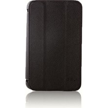 FitCase Samsung Galaxy Tab 3 T210 7" Standlı Belk Kılıf Siyah