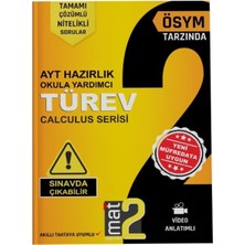 Mat2 Yayınları Türev, Integral 2'li Set Soru Bankası Calculus Serisi (2 Ayrı Kitap) 2022-2023