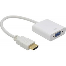 Alfais AL4547 HDMI To VGA Monitör Çevirici Dönüşütürücü Adaptör